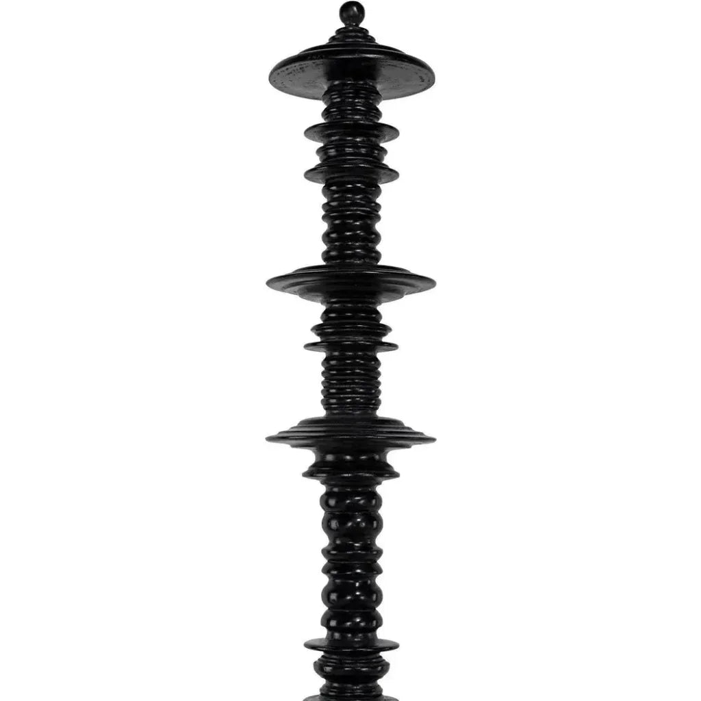 Ferret Black Wooden Bed Frame - LOOMLAN - Noir - Beds