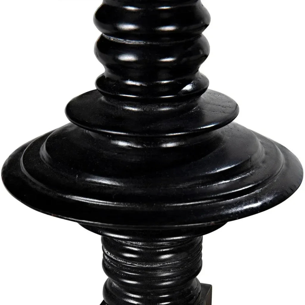 Ferret Black Wooden Bed Frame - LOOMLAN - Noir - Beds