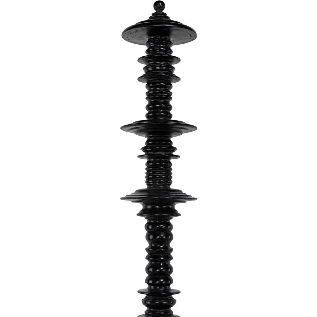 Ferret Black Wooden Bed Frame - LOOMLAN - Noir - Beds