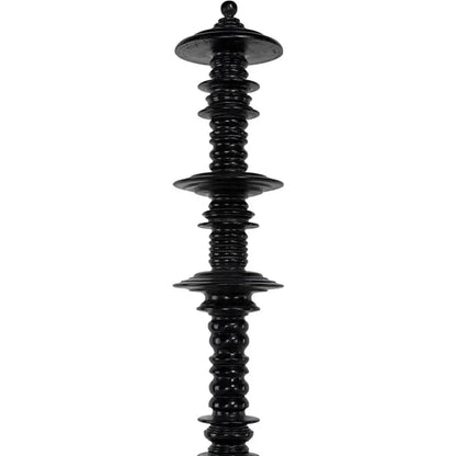 Ferret Black Wooden Bed Frame - LOOMLAN - Noir - Beds