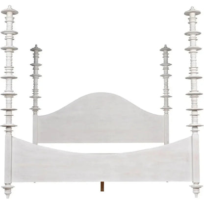 Ferret Wooden Eastern King Bed Frame - LOOMLAN - Noir - Beds