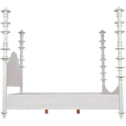 Ferret Wooden Eastern King Bed Frame - LOOMLAN - Noir - Beds