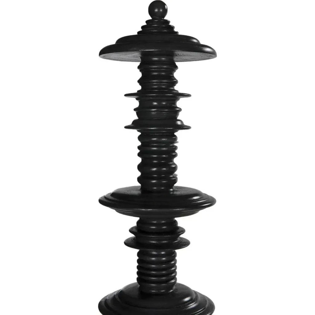 Ferret Wooden Eastern King Bed Frame - LOOMLAN - Noir - Beds