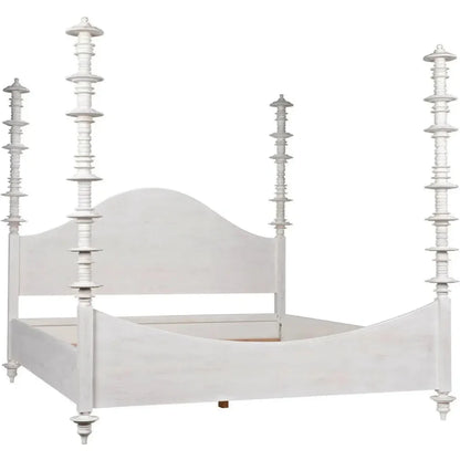 Ferret Wooden Eastern King Bed Frame - LOOMLAN - Noir - Beds