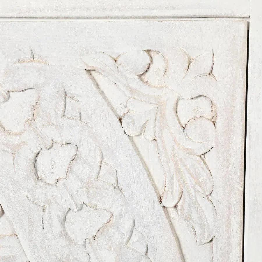 MandalaBed Frame with Tall Headboard - LOOMLAN - LOOMLAN - Beds