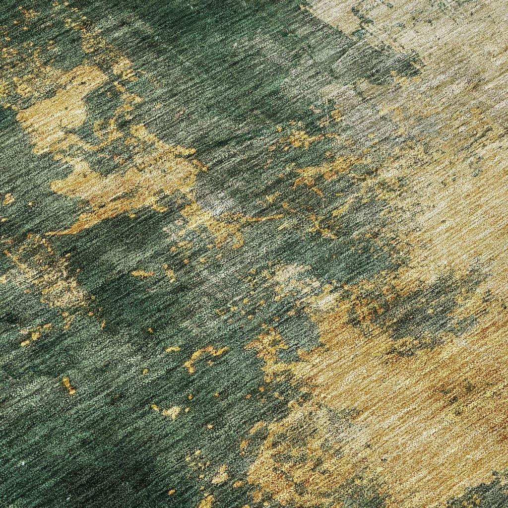 Fibra Green Washable Indoor-Outdoor Rug-Outdoor Rugs-LOOMLAN Rugs-LOOMLAN