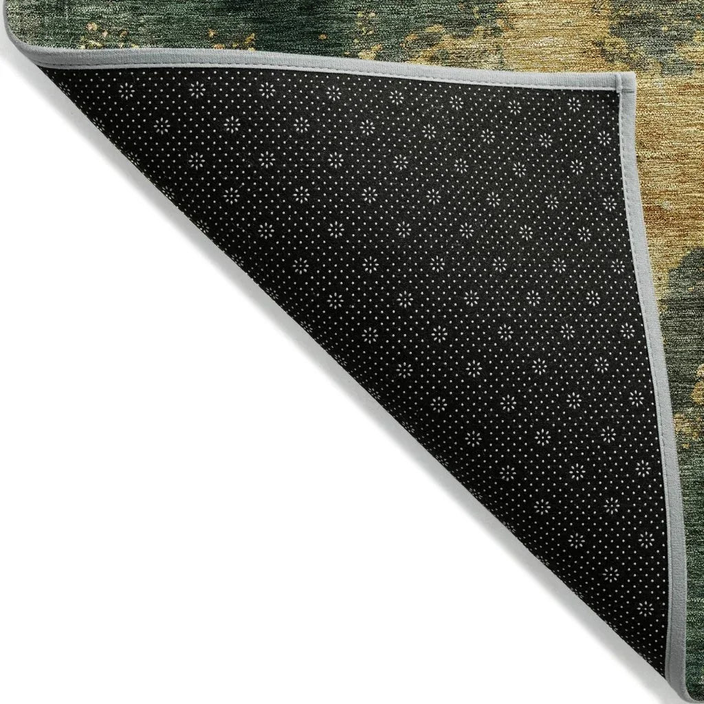 Fibra Green Washable Indoor-Outdoor Rug-Outdoor Rugs-LOOMLAN Rugs-LOOMLAN