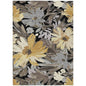 Fibrosa Black Washable Indoor - Outdoor Rug - LOOMLAN - LOOMLAN Rugs - Outdoor Rugs
