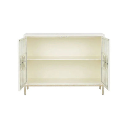 Ficino Metal Framed White Bookshelf - LOOMLAN - Chelsea House - Bookcases