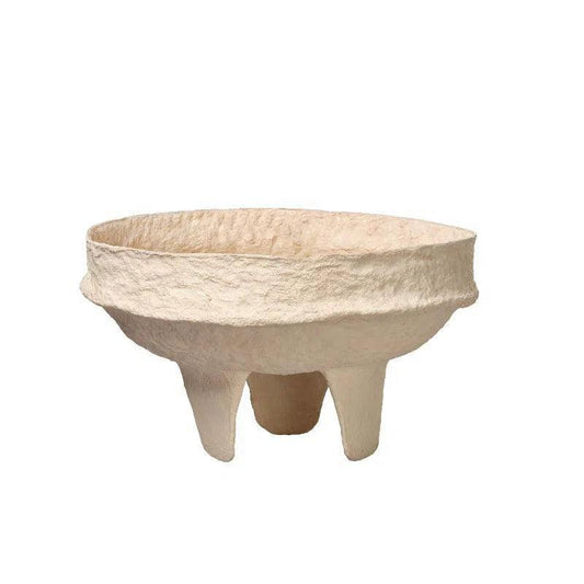 Field Low Bowl - Brown - LOOMLAN - Jamie Young - Boxes & Bowls