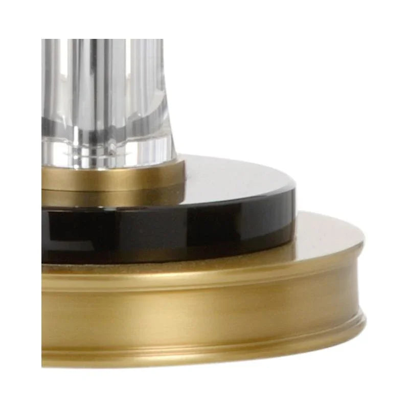 Fiji Clear Crystal Table Lamp - LOOMLAN - Wildwood - Table Lamps