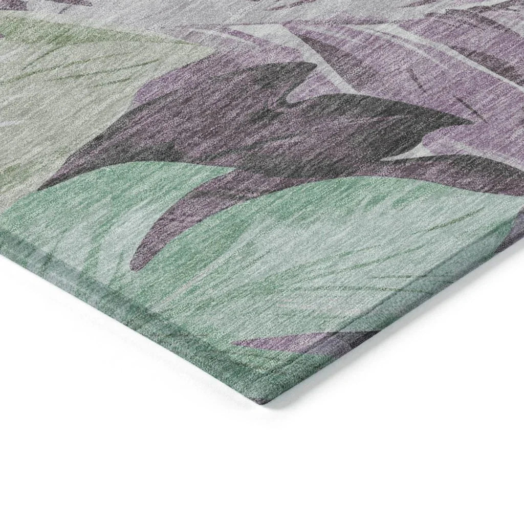 Filone Purple Washable Indoor - Outdoor Rug - LOOMLAN - LOOMLAN Rugs - Outdoor Rugs