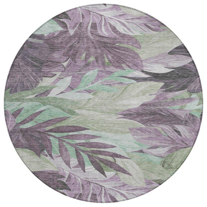 Filone Purple Washable Indoor - Outdoor Rug - LOOMLAN - LOOMLAN Rugs - Outdoor Rugs