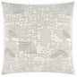 Finezza Ivory Throw Pillow