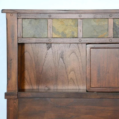 Finish Wooden Dark Brown Storage Bed - LOOMLAN - Sunny D - Beds