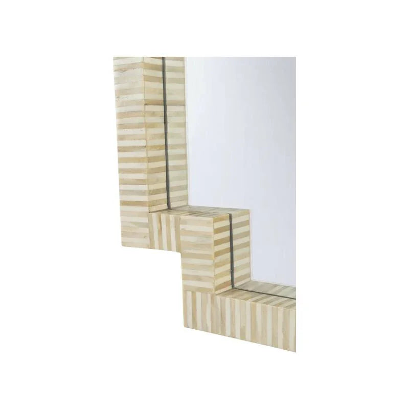 Fiona Bone Wall Mirror - LOOMLAN - Wildwood - Wall Mirrors