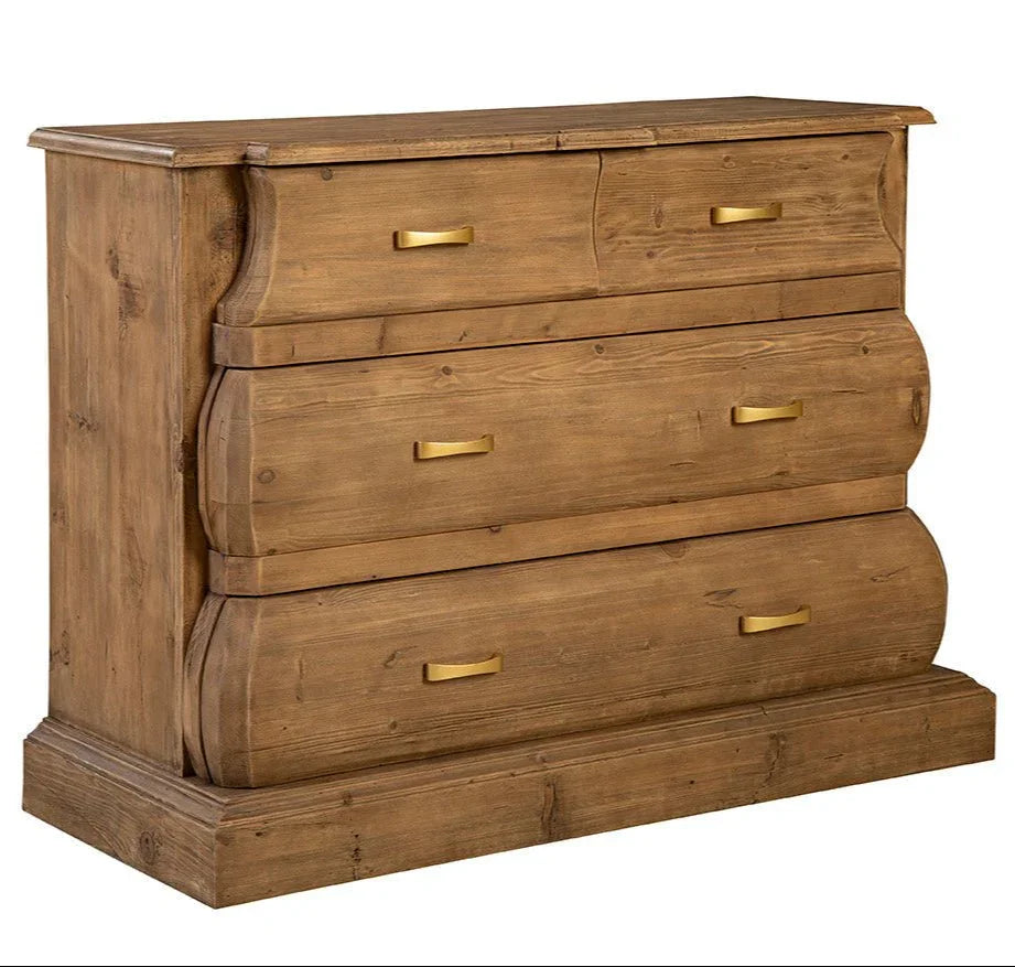 Fiona Four Drawer Wood Chest - LOOMLAN - Furniture Classics - Chests