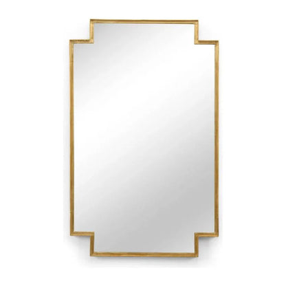 Fiona Iron Framed Wall Mirror - Gold - LOOMLAN - Wildwood - Wall Mirrors