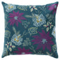 Fiona Teal Throw Pillow With Down Insert - LOOMLAN - LOOMLAN - Throw Pillows