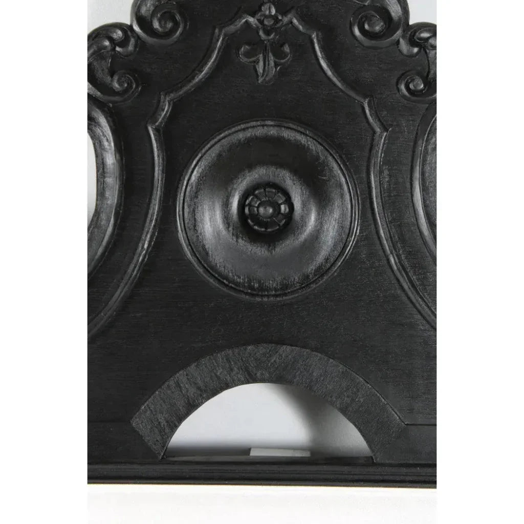 Fiorentina Queen Headboard Black (Headboard Only) - LOOMLAN - Peninsula Home - Beds