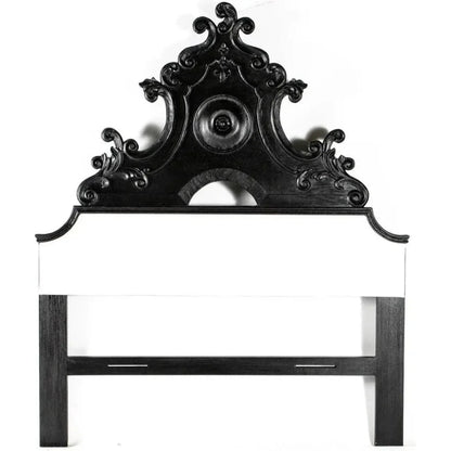 Fiorentina Queen Headboard Black (Headboard Only) - LOOMLAN - Peninsula Home - Beds