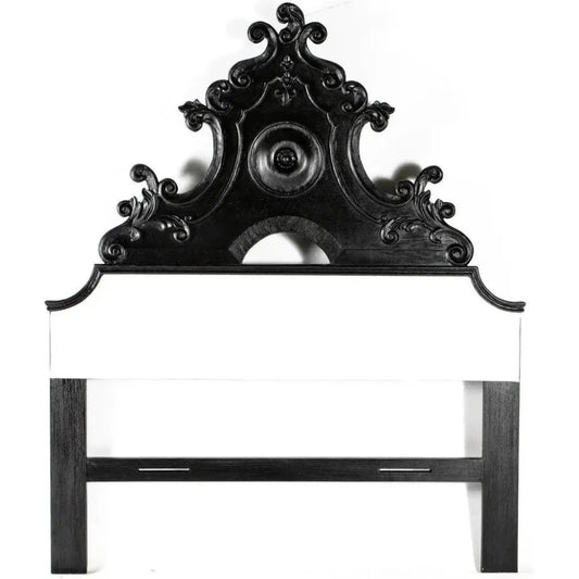 Fiorentina Queen Headboard Black (Headboard Only) - LOOMLAN - Peninsula Home - Beds