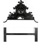Fiorentina Queen Headboard Black (Headboard Only) - LOOMLAN - Peninsula Home - Beds