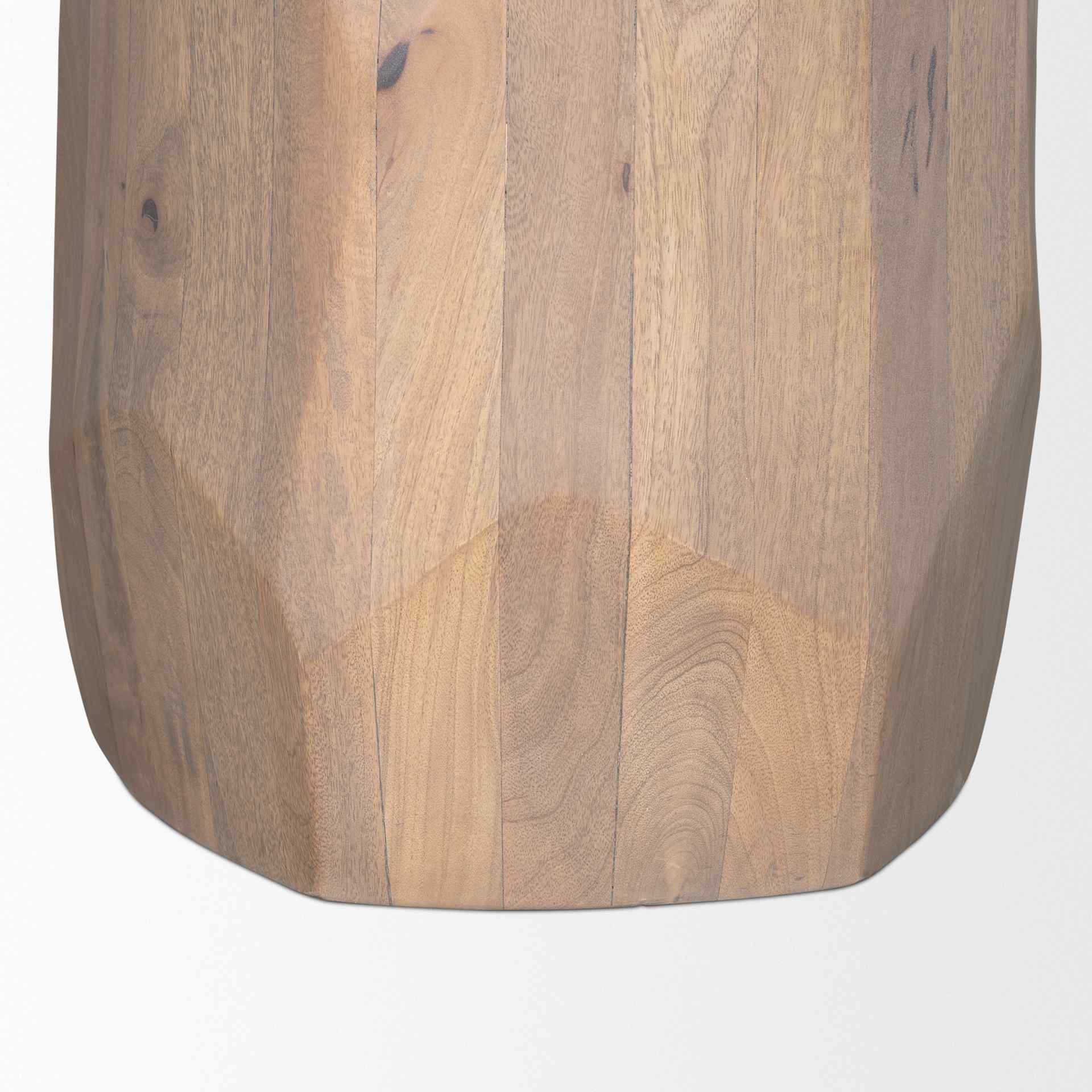 Fitzgerald Wooden Round Dining Table-Dining Tables-Mercana-LOOMLAN