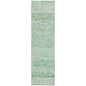 Flamara Green Washable Indoor - Outdoor Rug - LOOMLAN - LOOMLAN Rugs - Outdoor Rugs