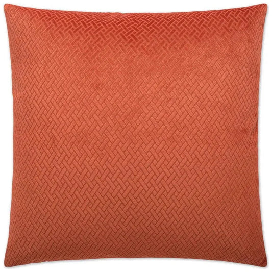 Flex Paprika Throw Pillow With Insert - LOOMLAN - D.V. Kap - Throw Pillows