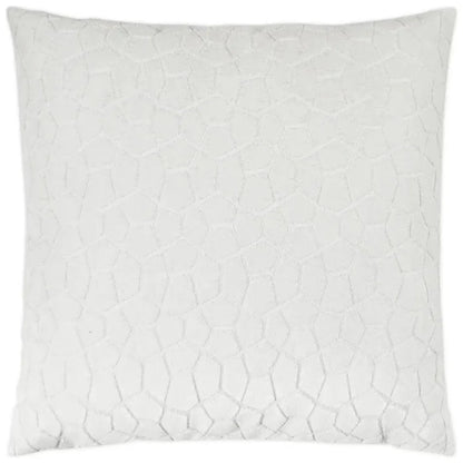 Flintstone White Throw Pillow With Insert - LOOMLAN - D.V. Kap - Throw Pillows