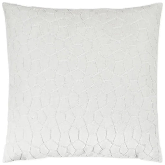 Flintstone White Throw Pillow With Insert - LOOMLAN - D.V. Kap - Throw Pillows