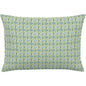 Flora Scallop Spring Handmade Outdoor Pillow-Outdoor Pillows-Earnest Collection-20"x13" Lumbar-LOOMLAN