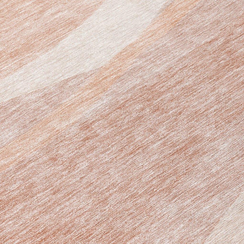 Florence Orange Washable Indoor-Outdoor Rug-Outdoor Rugs-LOOMLAN Rugs-LOOMLAN