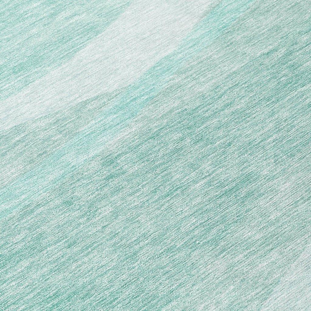 Florence Teal Washable Indoor-Outdoor Rug-Outdoor Rugs-LOOMLAN Rugs-LOOMLAN