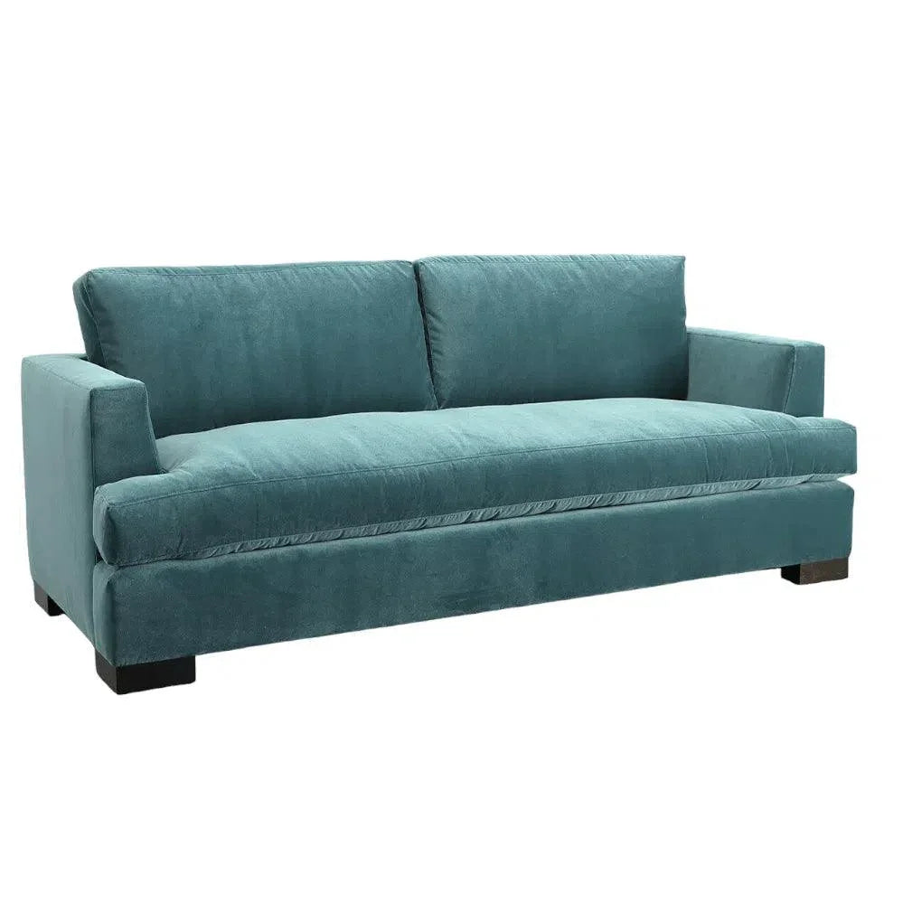 Floridian Fun - Tropical Hand Leather Couch - LOOMLAN - Uptown Sebastian - Sofas & Loveseats