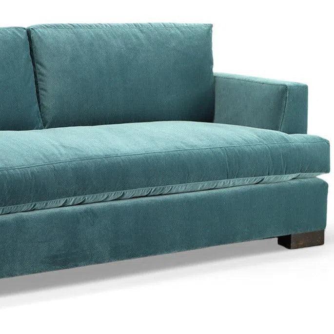 Floridian Fun - Tropical Hand Leather Couch - LOOMLAN - Uptown Sebastian - Sofas & Loveseats