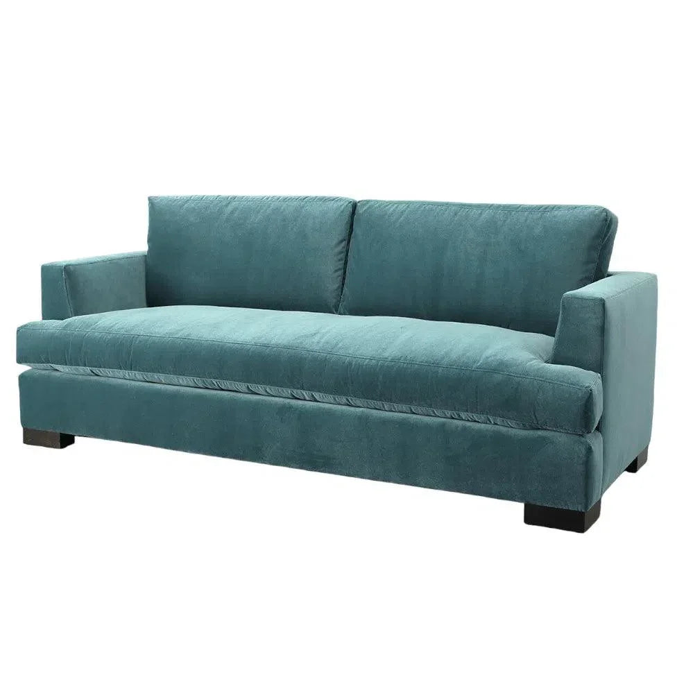 Floridian Fun - Tropical Hand Leather Couch - LOOMLAN - Uptown Sebastian - Sofas & Loveseats