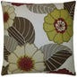 Flower Power Chartreuse Multi Color Throw Pillow Insert - LOOMLAN - D.V. Kap - Throw Pillows