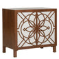 Flower of Life Two Doors Wood Cabinet