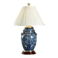 Flowers Overflowing Hand Painted Porcelain Table Lamp - LOOMLAN - Wildwood - Table Lamps