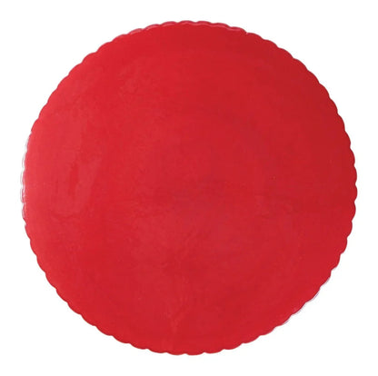 Flute Ceramic Round Patio Accent Table - LOOMLAN - Seasonal Living - Outdoor Side Tables