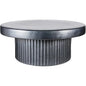 Flute Coffee Table - Grey Outdoor Coffee Table-Outdoor Coffee Tables-Seasonal Living-LOOMLAN
