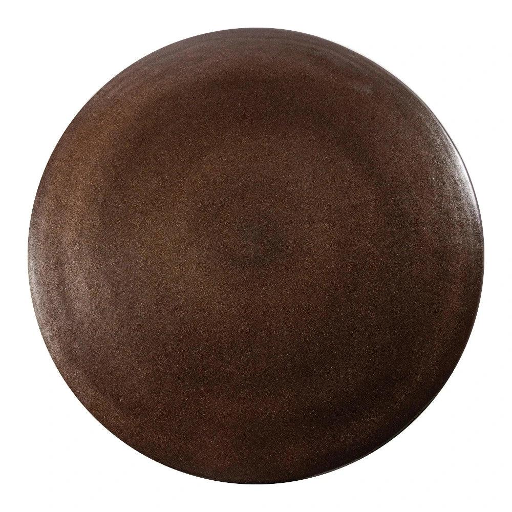 Flute Coffee Table - Pyrite Brown Outdoor Coffee Table-Outdoor Coffee Tables-Seasonal Living-LOOMLAN