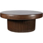 Flute Coffee Table - Pyrite Brown Outdoor Coffee Table-Outdoor Coffee Tables-Seasonal Living-LOOMLAN