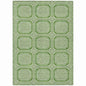 Flutira Green Washable Indoor - Outdoor Rug - LOOMLAN - LOOMLAN Rugs - Outdoor Rugs