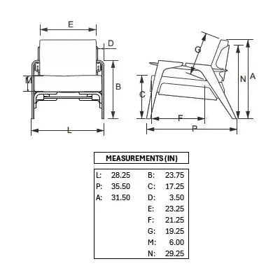 Fly Fabric Accent Chair - LOOMLAN - Urbia - Club Chairs