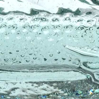 Flying Fish Green Glass On Iron Stand Sculpture - LOOMLAN - Wildwood - Statues & Sculptures