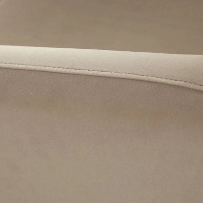 Flynn Light Camel Performance Velvet Dining Chair - LOOMLAN - Diamond Sofa - Dining Chairs