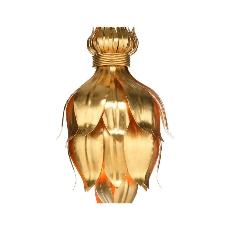 Foglia D'Oro Pendant Gold Leaf Chandelier - LOOMLAN - Wildwood - Pendants